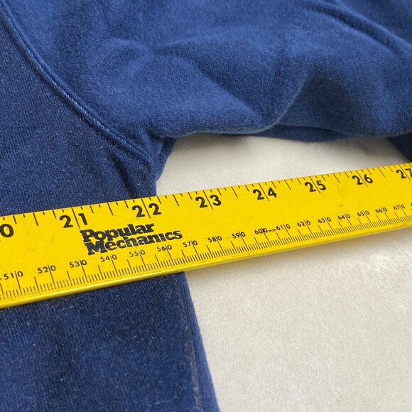 Superman Man Of Steel Hooded Jacket Medium DC Comics Blue & Red Cotton Polyester - Picture 7 of 9